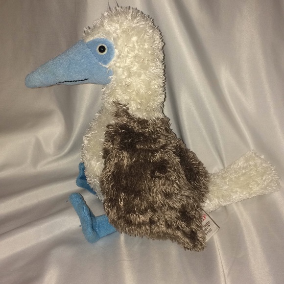 stuffed blue footed booby